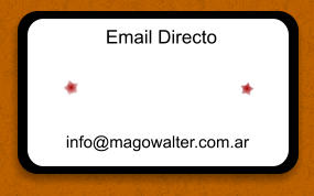 Email Directo info@magowalter.com.ar